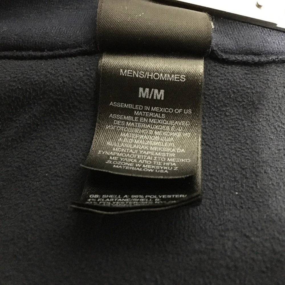 The North Face POLARTEC Men's Navy Blue Fleece Zip Up Jacket SIZE‎ Medium MEXICO